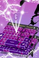 Purple Butterfly Keyboard capture d'écran 3