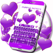 Purple Hearts Keyboard