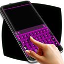 Purple Neon Keyboard Theme APK