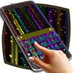 Rainbow Neon Keyboard Theme