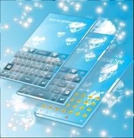 Blue Sky Keyboard Theme تصوير الشاشة 2