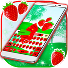 Strawberry Keyboard Free أيقونة