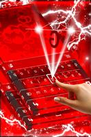 Stylish Red Love Keyboard Ekran Görüntüsü 1