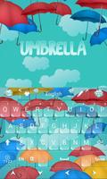 Umbrella GO Keyboard Theme Affiche
