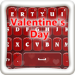 يوم GO لوحة المفاتيح عيد الحب