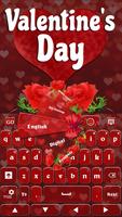 Jour de GO Keyboard Valentine Affiche