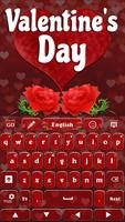 Jour de GO Keyboard Valentine capture d'écran 1