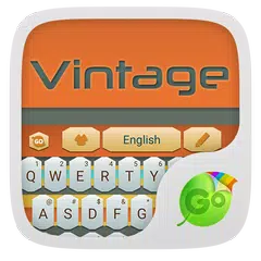 download Vintage style Keyboard Theme APK