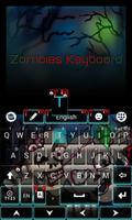 Zombies GO Keyboard Theme capture d'écran 3
