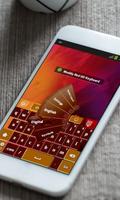 Muddy Red Keyboard Theme ภาพหน้าจอ 1