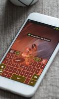 Orange Mirror Keyboard Theme ảnh chụp màn hình 1