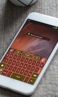 Orange Mirror Keyboard Theme ảnh chụp màn hình 2