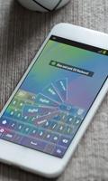 Blue and pink Keyboard Theme ảnh chụp màn hình 1