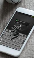 Gentleman grey Keyboard Theme ảnh chụp màn hình 3