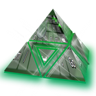Green butterfly Keyboard Theme icône