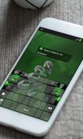 Green butterfly Keyboard Theme ảnh chụp màn hình 1