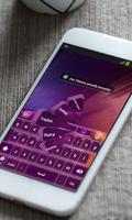 Killer Purple Keyboard Theme پوسٹر