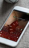 Loyal Red Keyboard Theme Affiche