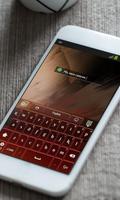 Loyal Red Keyboard Theme ảnh chụp màn hình 2