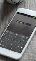 Painted Gray Keyboard Theme ảnh chụp màn hình 2