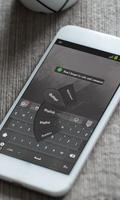 Painted Gray Keyboard Theme ảnh chụp màn hình 3