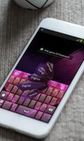 Pink genie Keyboard Theme ảnh chụp màn hình 1
