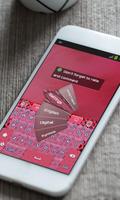 Pink grids Keyboard Theme ảnh chụp màn hình 3