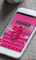 Poderoso rosa Keyboard Tema imagem de tela 3
