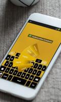 Amarelo Sunflower Keyboard imagem de tela 1