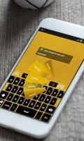 Amarelo Sunflower Keyboard imagem de tela 3