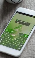 Prata Splashes Keyboard Tema Cartaz