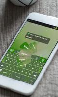 Prata Splashes Keyboard Tema imagem de tela 3