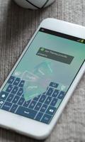 Willkommen Hologram Keyboard Plakat