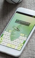 White orchid Keyboard Theme ảnh chụp màn hình 3