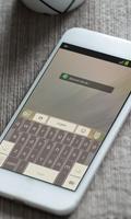Wood deck Keyboard Theme ảnh chụp màn hình 2