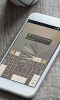 Wood deck Keyboard Theme ảnh chụp màn hình 3