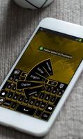Yellow splash Keyboard Theme ảnh chụp màn hình 1