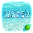 GO Keyboard Theme Water Zeichen