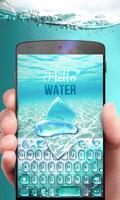GO Keyboard Theme Water poster