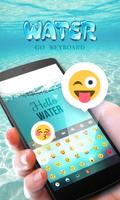 GO Keyboard Theme Water تصوير الشاشة 1