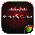 Butterfly Tattoo KeyboardTheme icône