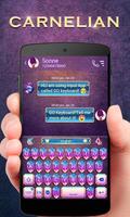 Carnelian GO Keyboard Theme poster