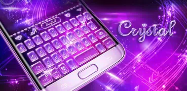 Crystal GO Keyboard Theme