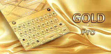 Gold Pro GO Keyboard Theme
