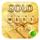 Gold Pro GO Keyboard Theme aplikacja