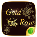 Gold Rose GO Keyboard Theme APK