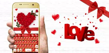 I Love You GO Keyboard Theme