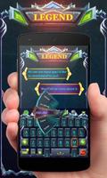 Legend Keyboard Theme Emoji screenshot 1