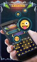 Legend Keyboard Theme Emoji screenshot 2