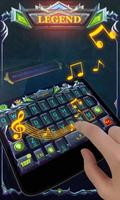 Legend Keyboard Theme Emoji screenshot 3